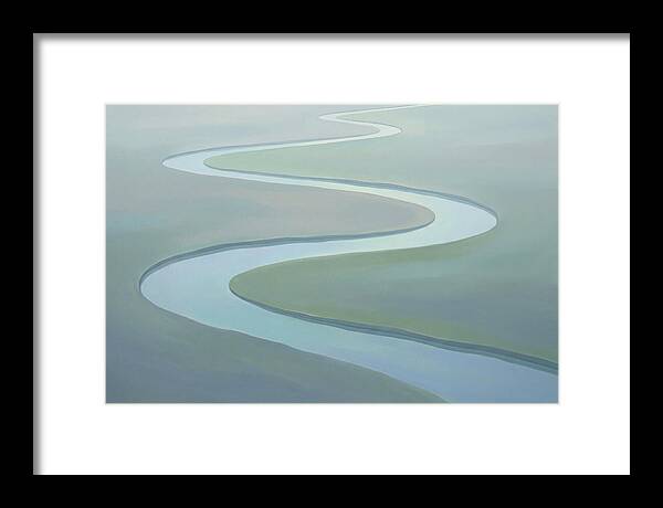River Meander Through Tranquil Landscape