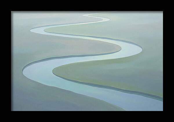 River Meander Through Tranquil Landscape