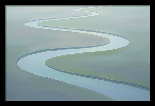 River Meander Through Tranquil Landscape