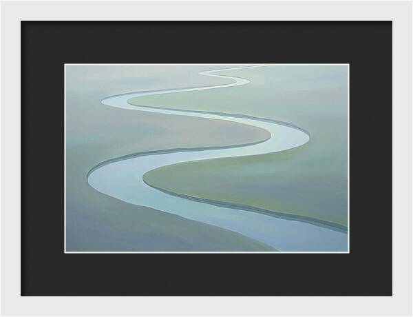 River Meander Through Tranquil Landscape