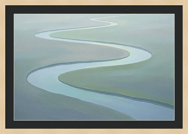 River Meander Through Tranquil Landscape