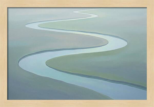 River Meander Through Tranquil Landscape