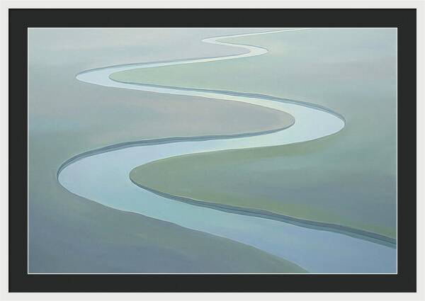River Meander Through Tranquil Landscape