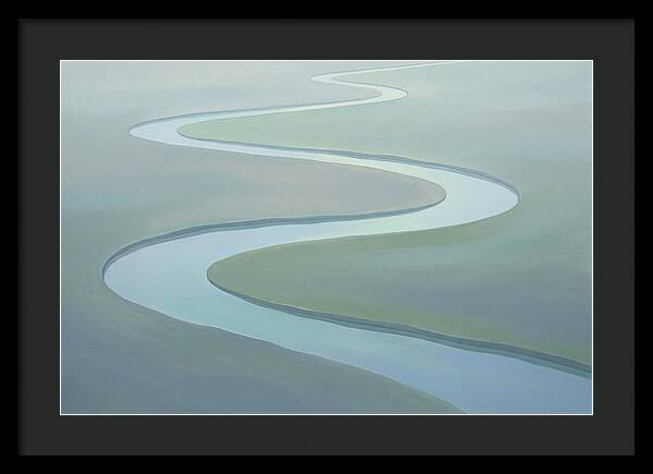 River Meander Through Tranquil Landscape