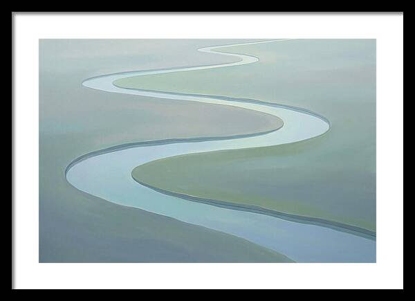 River Meander Through Tranquil Landscape