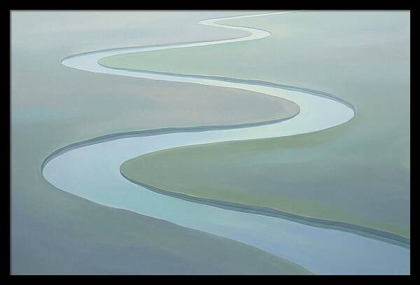 River Meander Through Tranquil Landscape