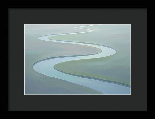 River Meander Through Tranquil Landscape