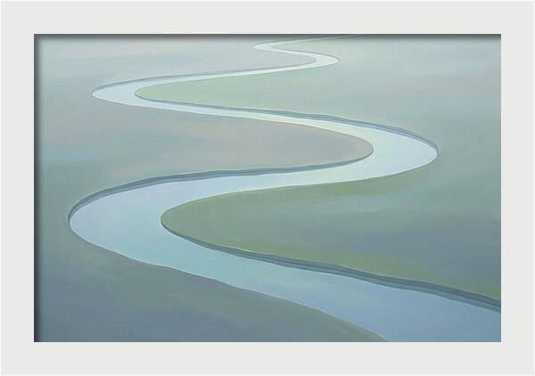 River Meander Through Tranquil Landscape
