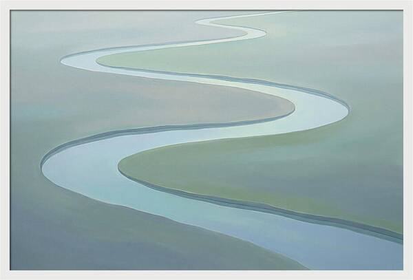 River Meander Through Tranquil Landscape