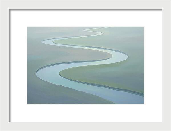 River Meander Through Tranquil Landscape