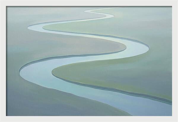 River Meander Through Tranquil Landscape