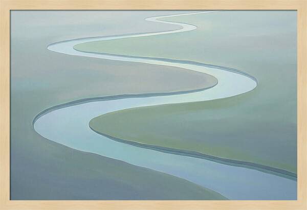 River Meander Through Tranquil Landscape