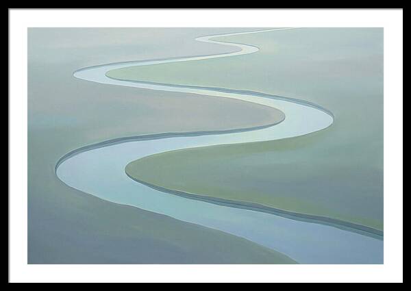 River Meander Through Tranquil Landscape