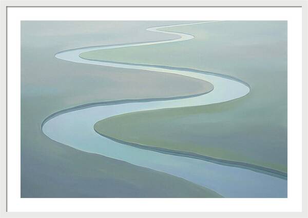 River Meander Through Tranquil Landscape