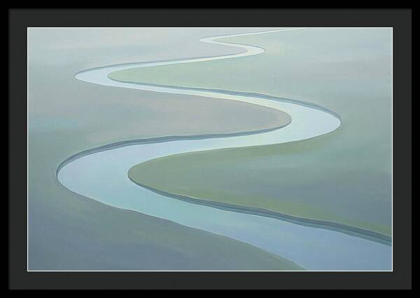 River Meander Through Tranquil Landscape