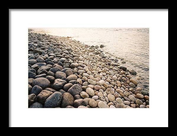 River Pebble Gradient By Size