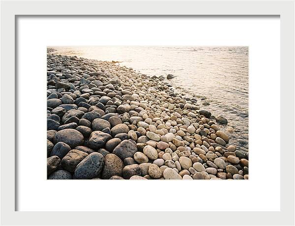 River Pebble Gradient By Size