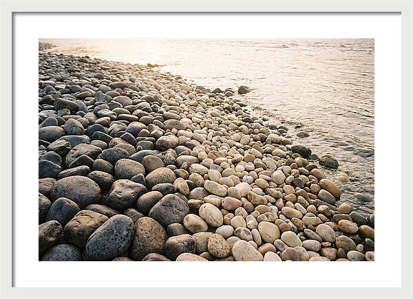 River Pebble Gradient By Size