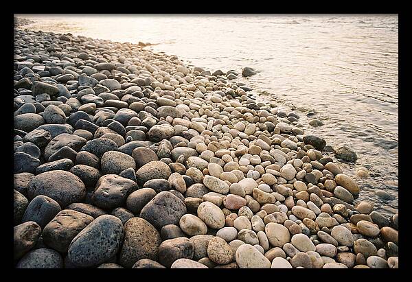 River Pebble Gradient By Size