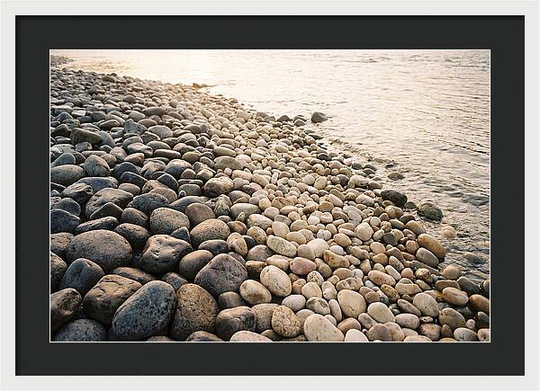 River Pebble Gradient By Size