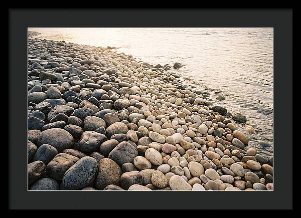 River Pebble Gradient By Size
