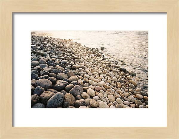 River Pebble Gradient By Size