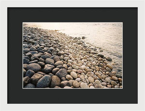River Pebble Gradient By Size