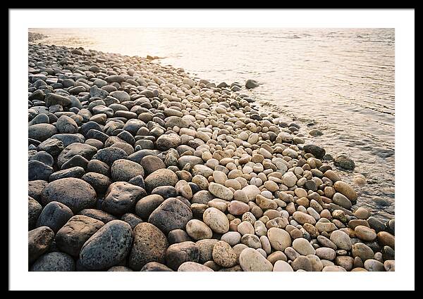 River Pebble Gradient By Size