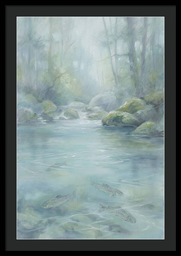 River Pool With Trout
