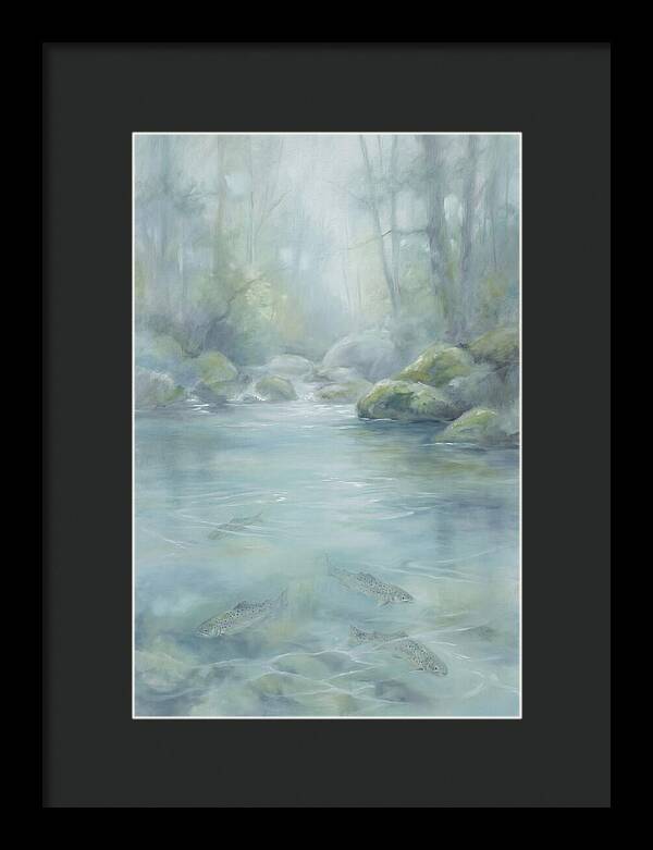 River Pool With Trout