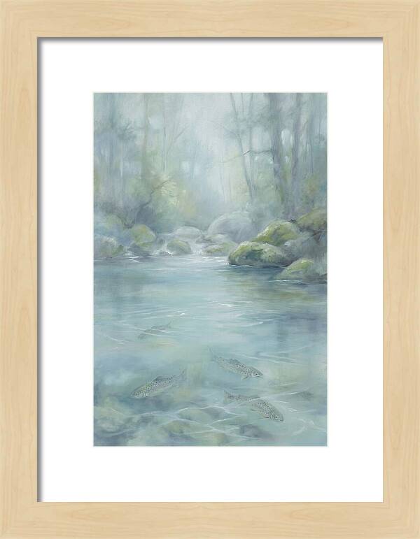 River Pool With Trout