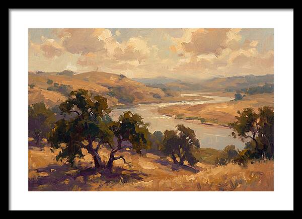 River Reflections Under Summer Sun