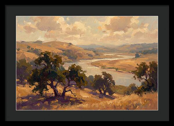 River Reflections Under Summer Sun