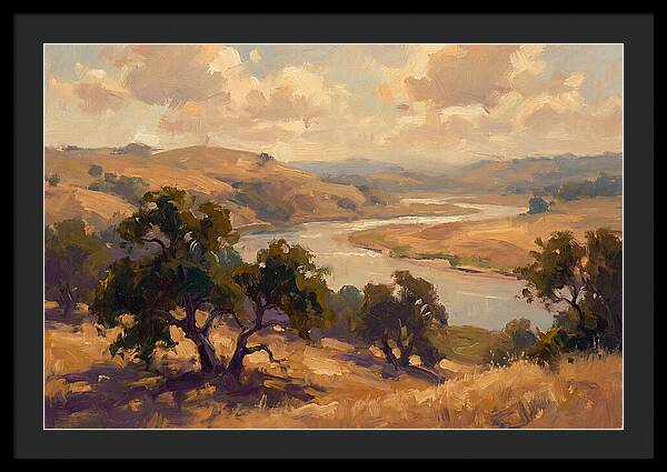 River Reflections Under Summer Sun