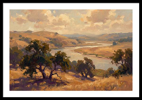 River Reflections Under Summer Sun