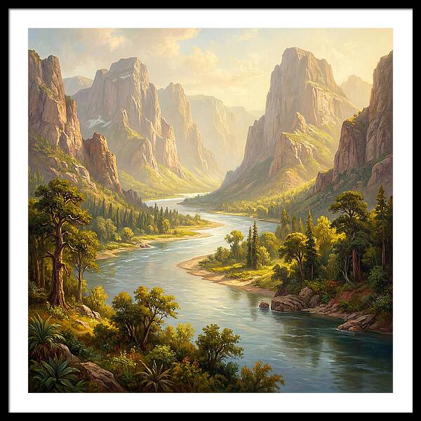 River Valley Landscape