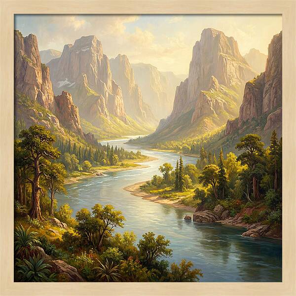 River Valley Landscape