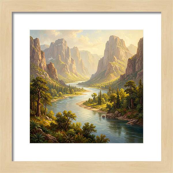 River Valley Landscape