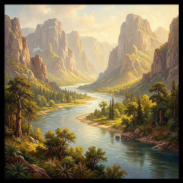 River Valley Landscape