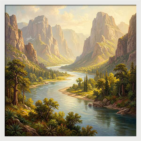 River Valley Landscape