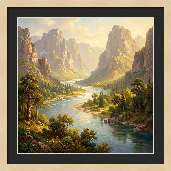 River Valley Landscape