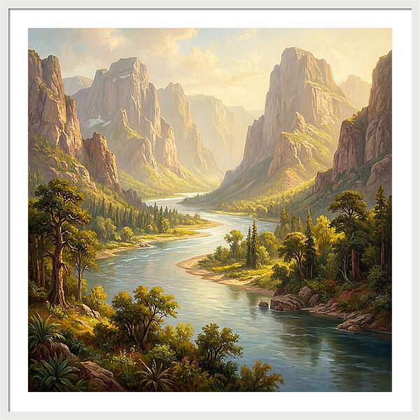 River Valley Landscape
