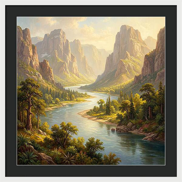River Valley Landscape