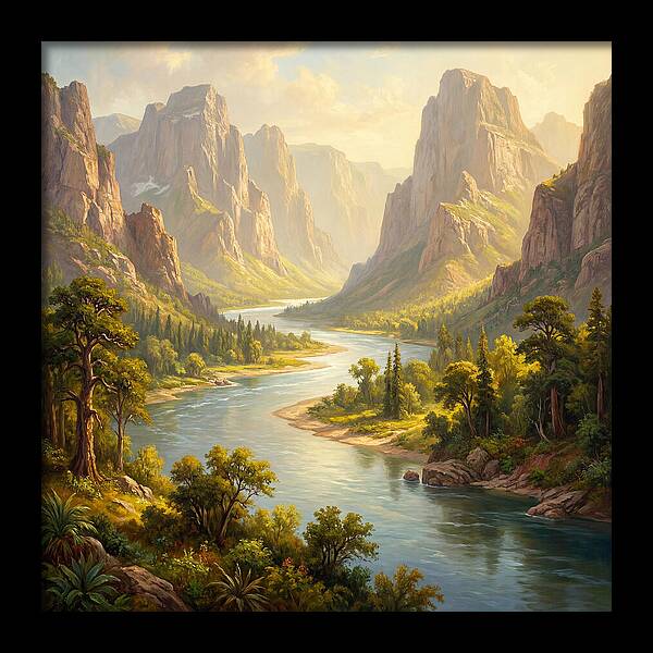 River Valley Landscape