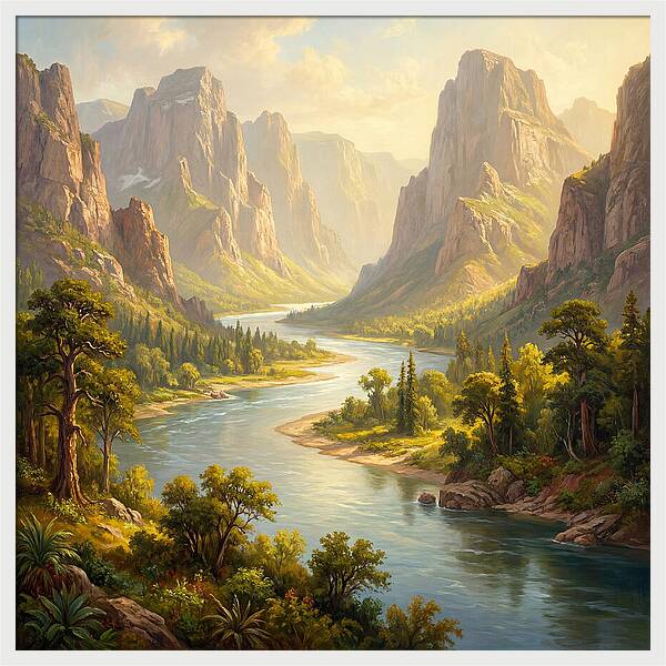 River Valley Landscape