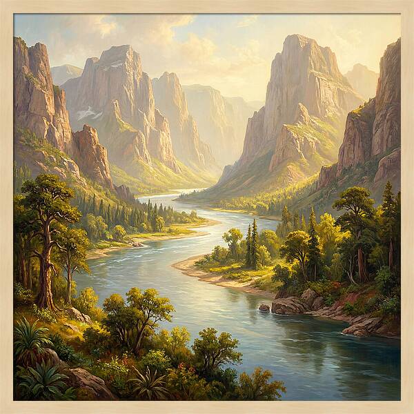 River Valley Landscape