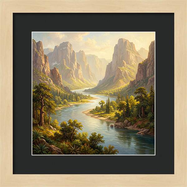 River Valley Landscape