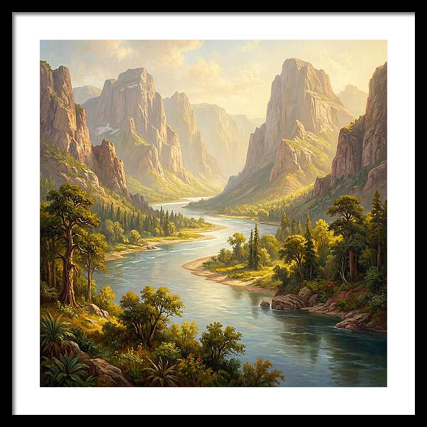 River Valley Landscape