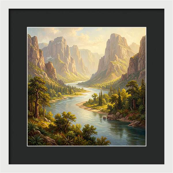 River Valley Landscape