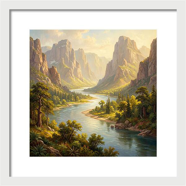 River Valley Landscape